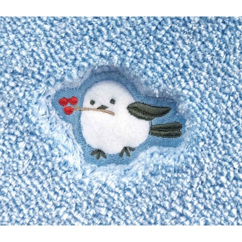 トイレ蓋カバー 兼用フタカバー ブルー