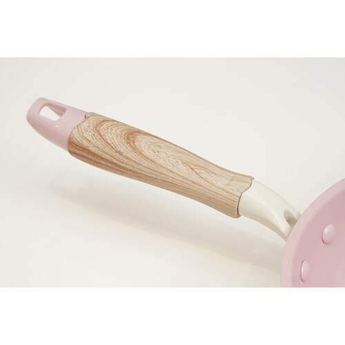 フライパン 26cm IH対応 ペールピンク