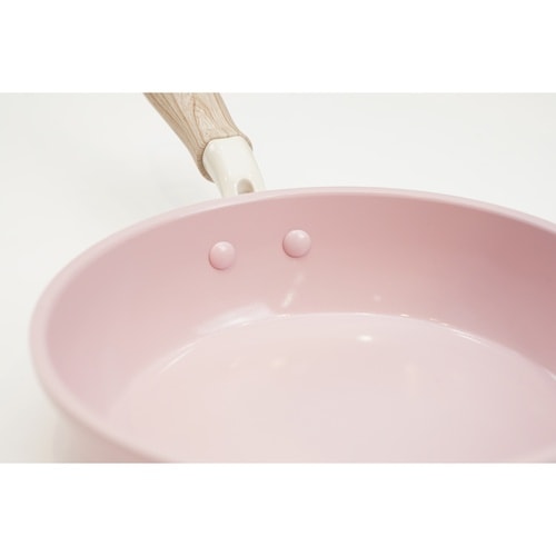 炒め鍋 28cm IH対応 ペールピンク