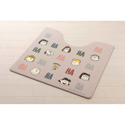 トイレマット 55×60cm PVC スヌーピー