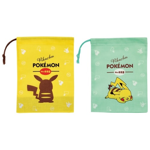 コップ袋 2枚セット ピカチュウ