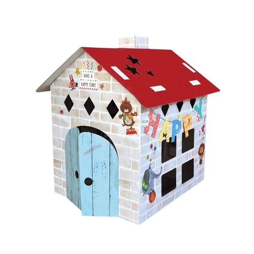 ダンボール 家 おえかきハウスN