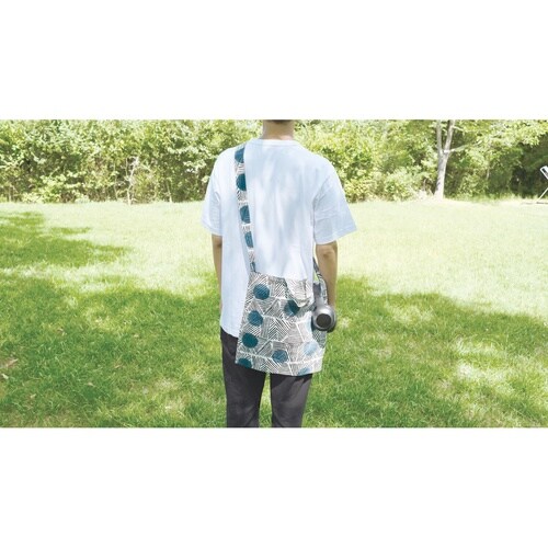 エコバッグ 2WAY 折り畳み 肩掛け ドット