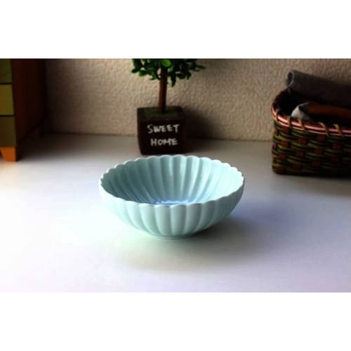 鉢 菊花和膳 サラダ鉢 13cm 青磁