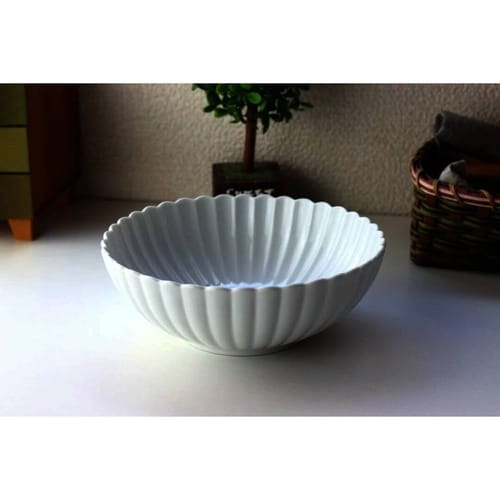 鉢 菊花和膳 煮物鉢 17cm 白