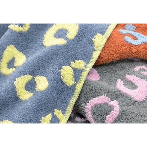 マイクロタオル/豹風柄(色込)90枚入