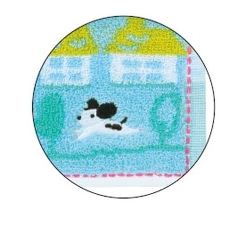 キッズ柄タオルハンカチ イヌ 200枚入