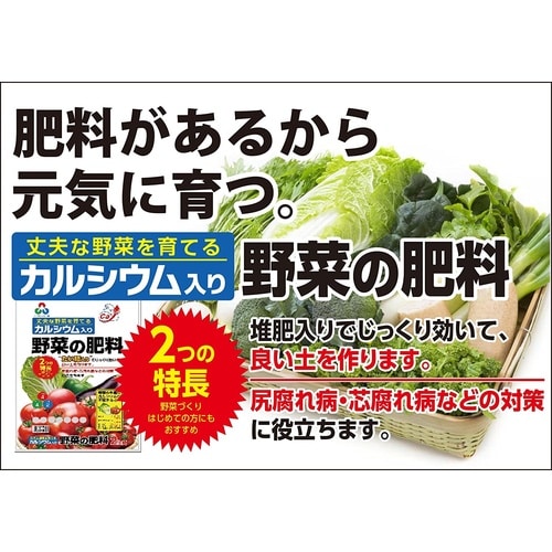 カルシウム入り野菜の肥料 750g