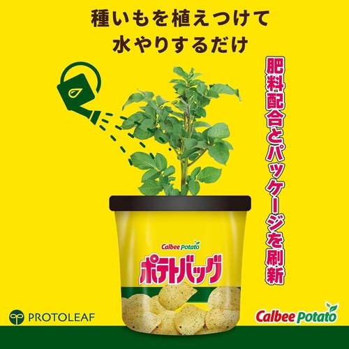 袋で育てるじゃがいもの土ポテトバッグ黄 12L