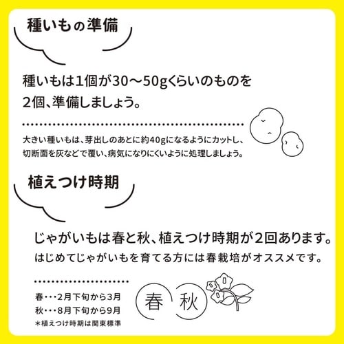 袋で育てるじゃがいもの土ポテトバッグ黄 12L