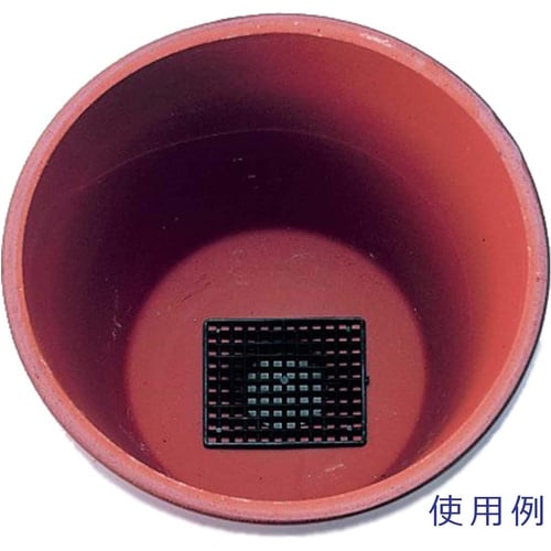 角型鉢底(30個入) 大 BK