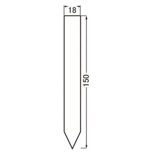 F−6 たんざく 15cm W 10枚入