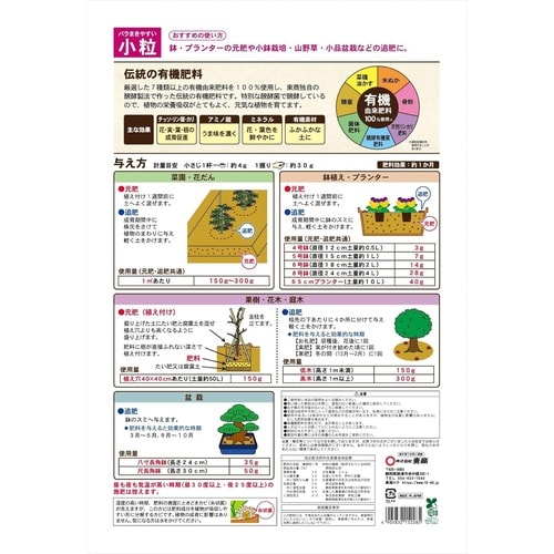 新・伝統の醗酵油かす 小粒 2kg