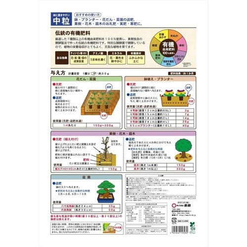 新・伝統の醗酵油かす 中粒 2kg