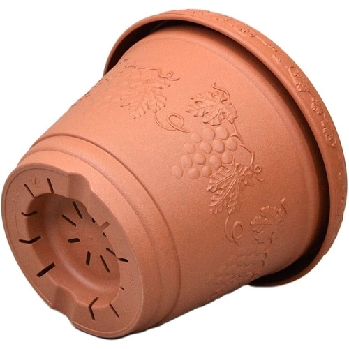 クレストプランター 丸260型 ブラウン