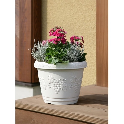 クレストプランター 丸320型 ホワイト