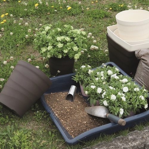 クラフトポット 15型 ダークブラウン