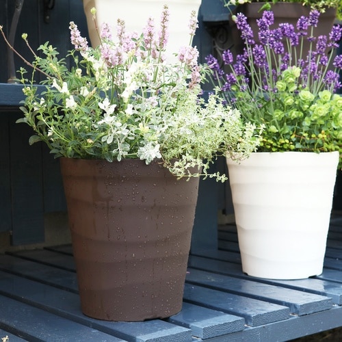 クラフトポット 21型 ダークブラウン