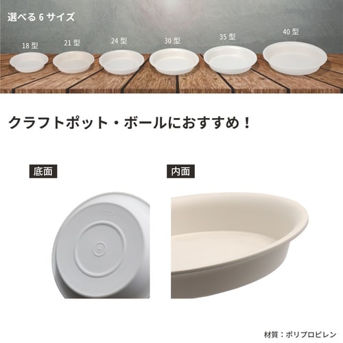 クラフトプレート 21型用 ホワイト