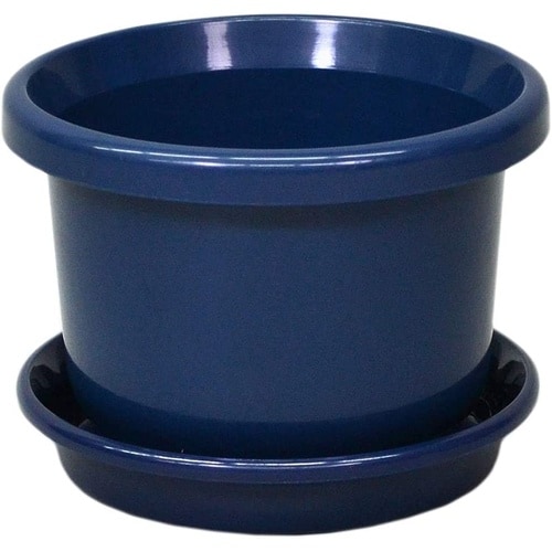 鉢皿F型 8号 ブルー