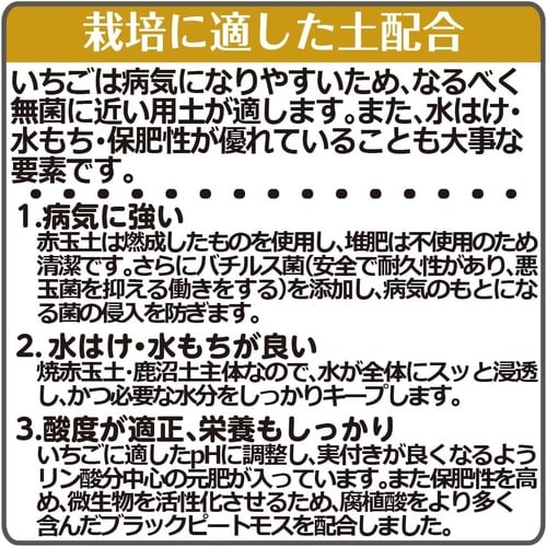 クロレラの恵みR いちごの土 7L