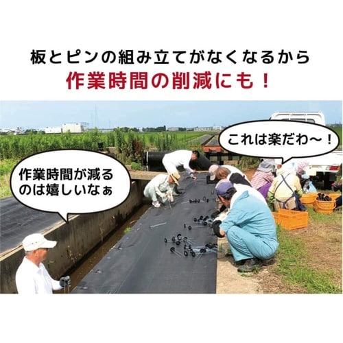 らくらくシート押さえピン 10本入り L20cm