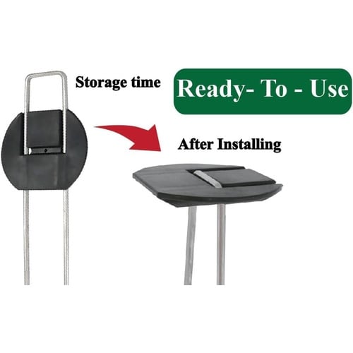 らくらくシート押さえピン フラットタイプ 15cm