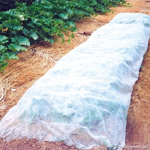 家庭菜園用ふしょくふ 白 1.35x5m