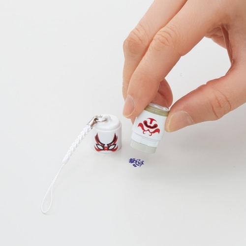 日本のおみやげはんこ 歌舞伎柄