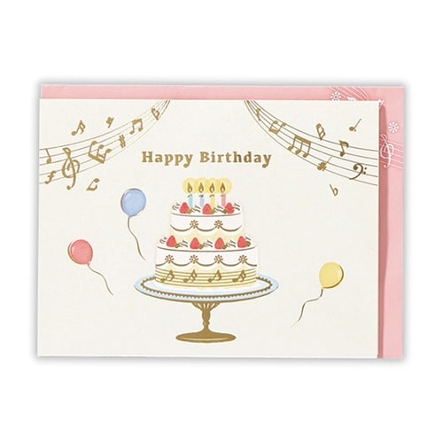 お誕生祝いカード立体SMケーキ×6