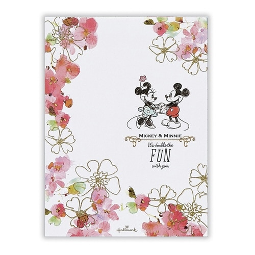 便箋ディズニーMM仲良しなふたり×6