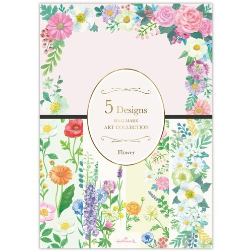 便箋HAC5Dフラワー×6