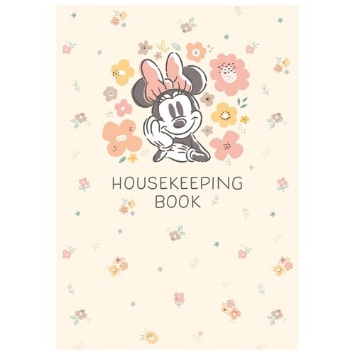 家計簿ディズニーミニー/フラワー×6