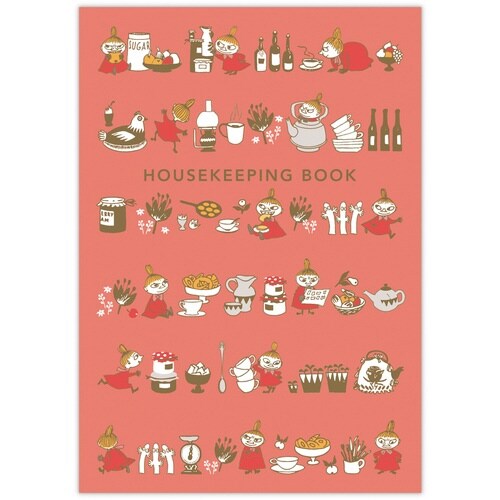 家計簿ムーミンリトルミイおやつの×6