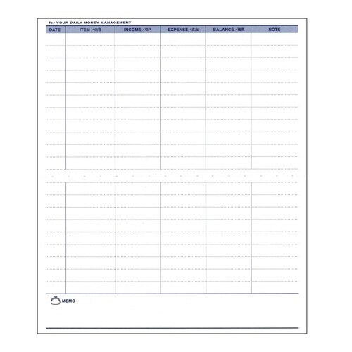 通帳型キャッシュ×20