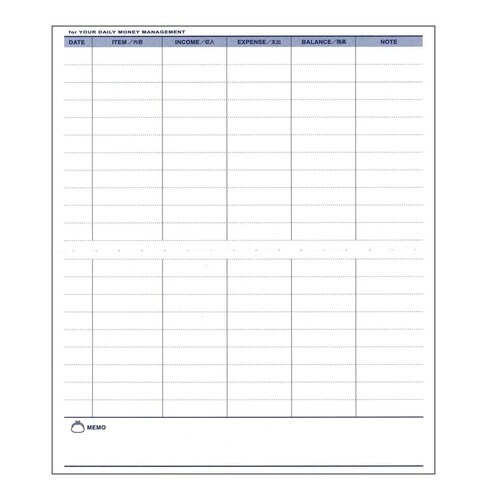 通帳型キャッシュ×20