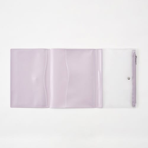 isshoni.ノートカバーPVC B6×4