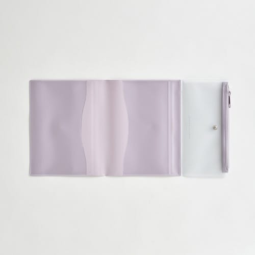 isshoni.ノートカバーPVC A6×8