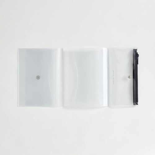 isshoni.ノートカバーPVC A6×8