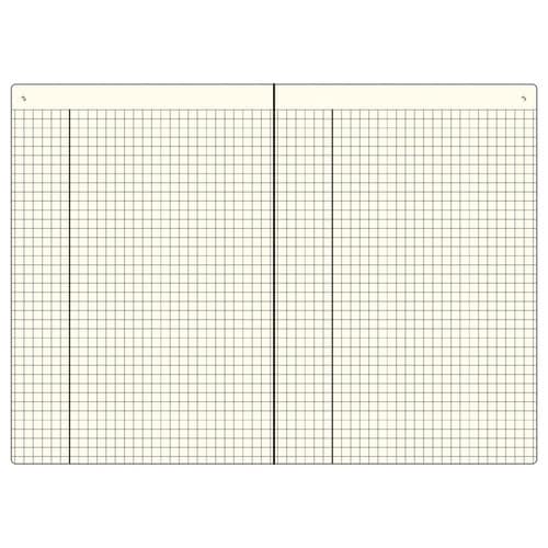 isshoni.ノートナンバーA5 方眼×9