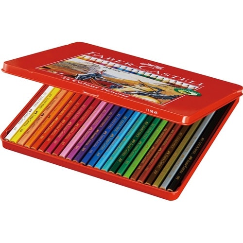 ファーバーカステル色鉛筆24色×2