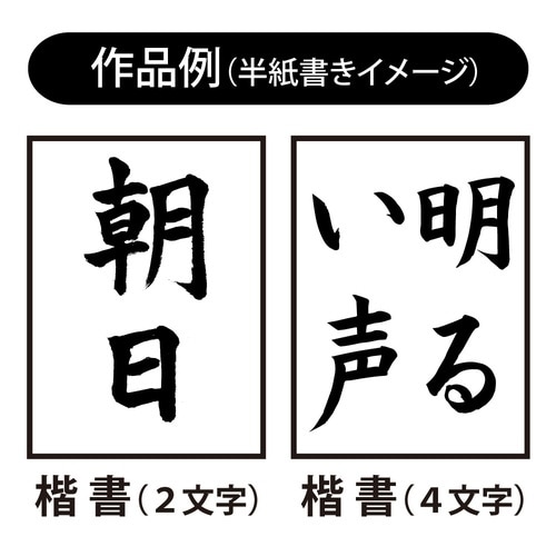3号 人造毛書写楽FITGRIP<短鋒>×5