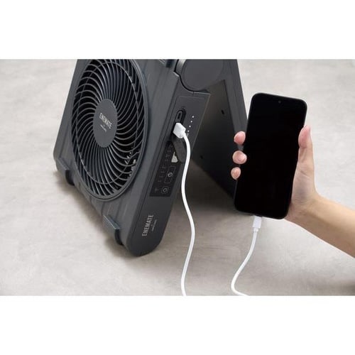 ソーラーパワーファン LED