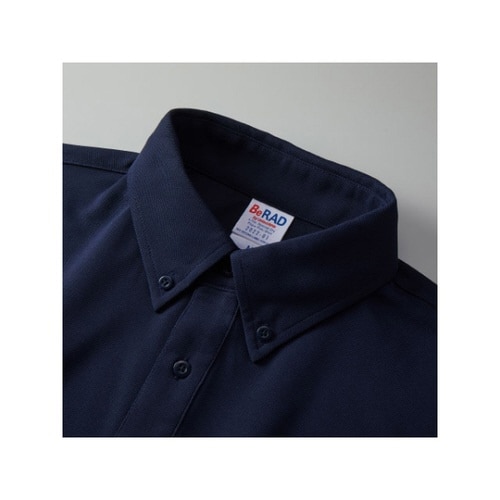 ドライカノコポロシャツボタンダウンレッド 5XL