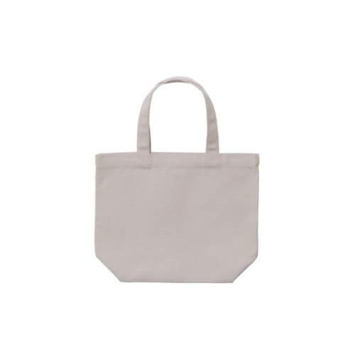 キャンバストートバッグ ライトグレー S