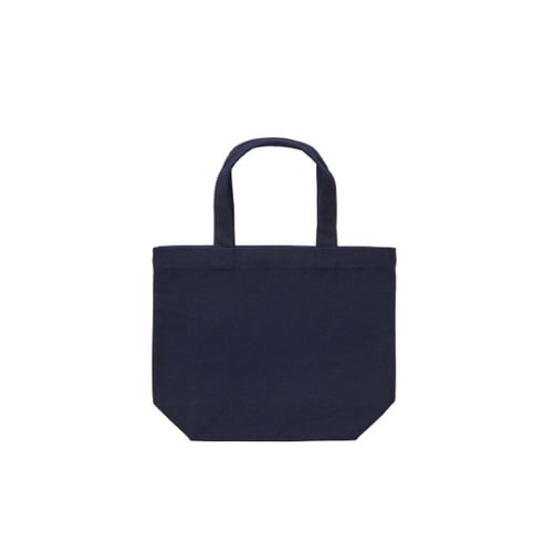 キャンバストートバッグ ネイビー S