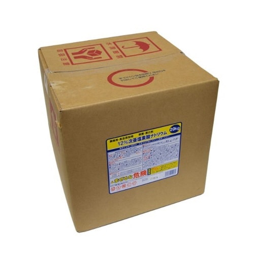 漂白剤 次亜塩素酸ナトリウム 12% 20kg