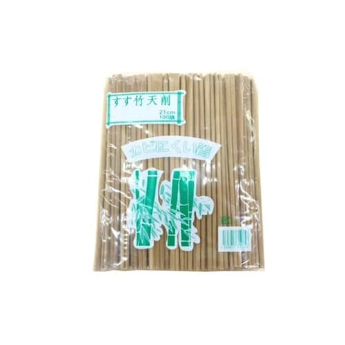 割箸 竹天削21cm(炭化)【weeco】 マスキ