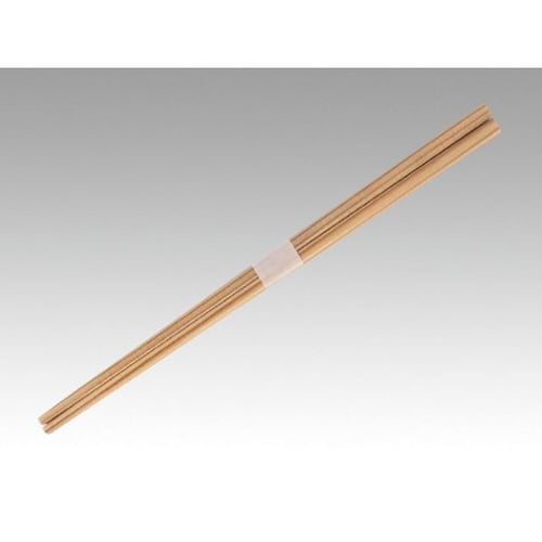 吉野杉 角箸 白帯巻 100膳セロ巻