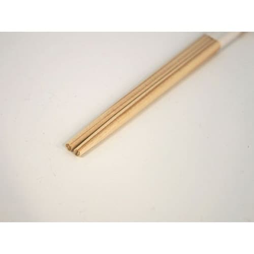 吉野杉 角箸 白帯巻 100膳セロ巻